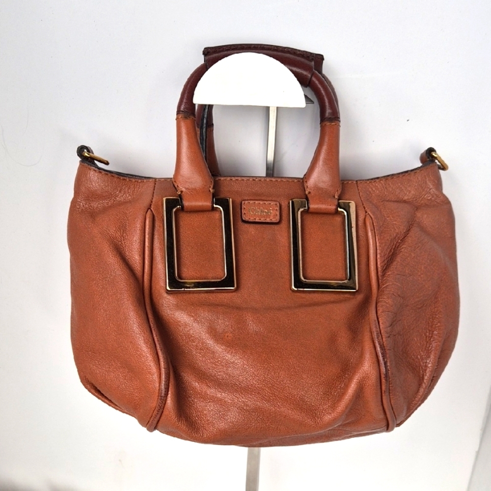 ✨ Chloe Mini Ethel Bag ✨Nutmeg 🍂 | 2-Way Style 👜➡️👝